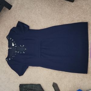 Trina Turk Mini Dress, Navy Blue, Size 10